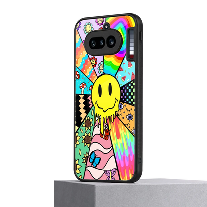 Y2K Doodle nothing phone 4a mobile cover | shockproof glass phone case