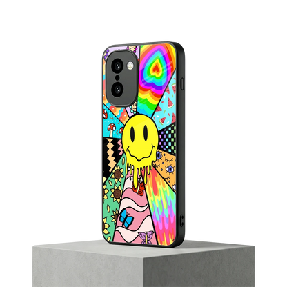Y2K Doodle oneplus 15r mobile cover | shockproof glass phone case