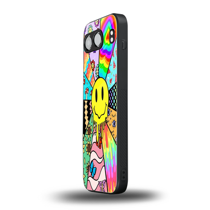 Y2K Doodle oneplus nord 4 mobile cover | shockproof glass phone case