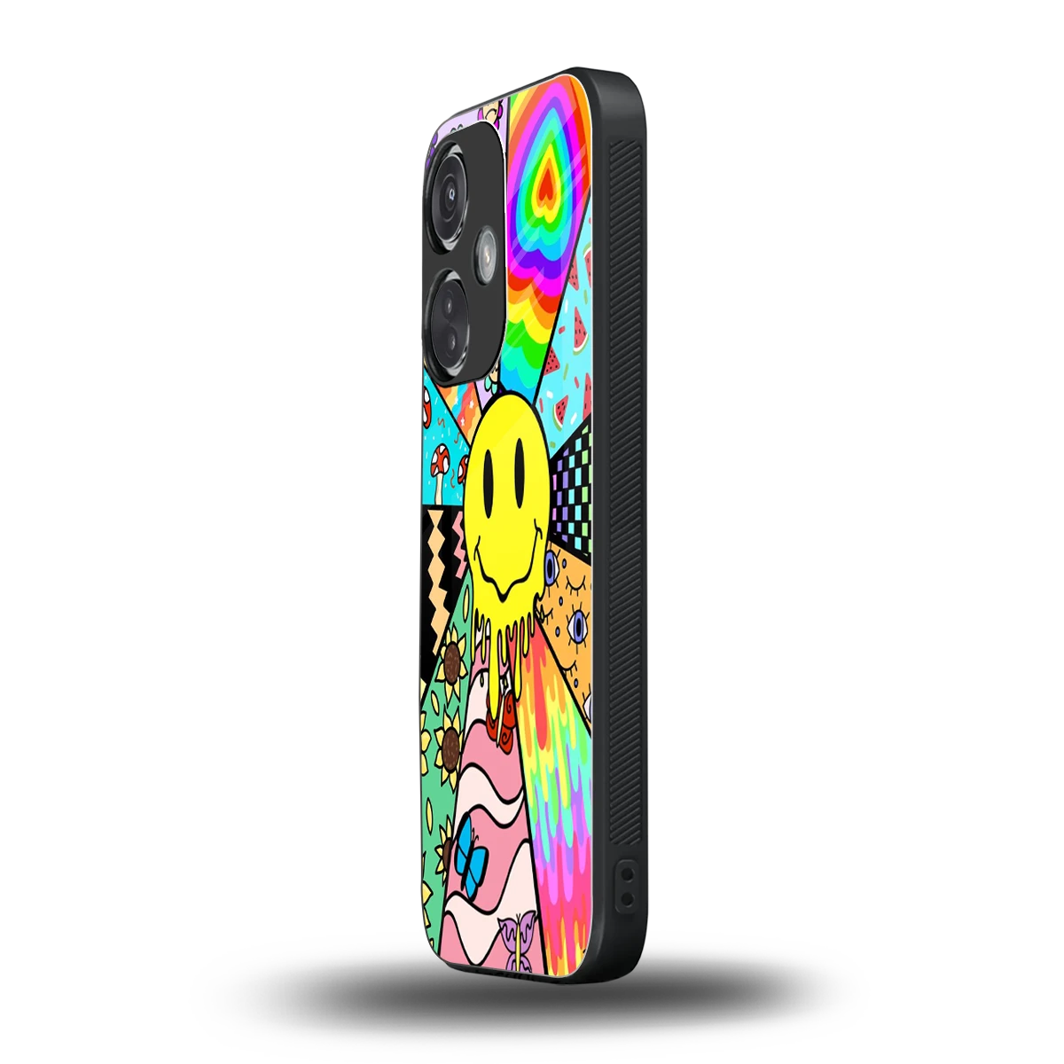 Y2K Doodle oneplus nord ce 3 mobile cover | shockproof glass phone case