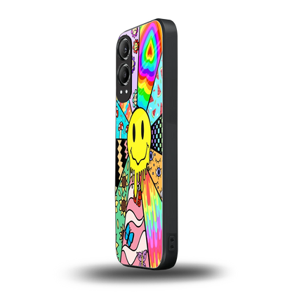 Y2K Doodle oneplus nord ce 4 lite mobile cover | shockproof glass phone case
