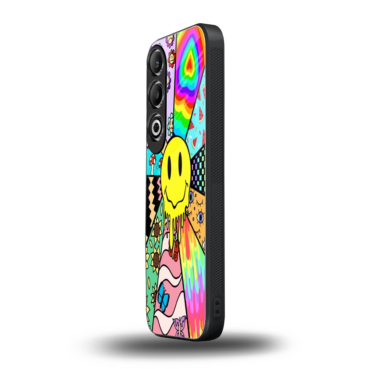 Y2K Doodle oneplus nord ce 4 mobile cover | shockproof glass phone case