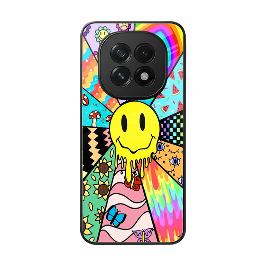 Y2K Doodle back phone cover | glass case for oppo f29 5g