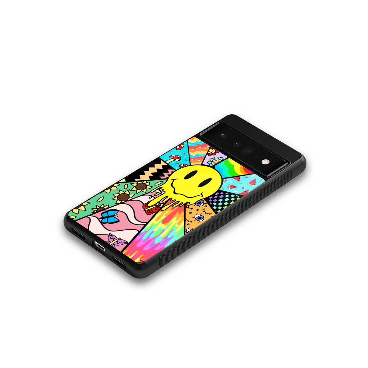 Y2K Doodle google pixel 6 pro mobile cover | shockproof glass phone case