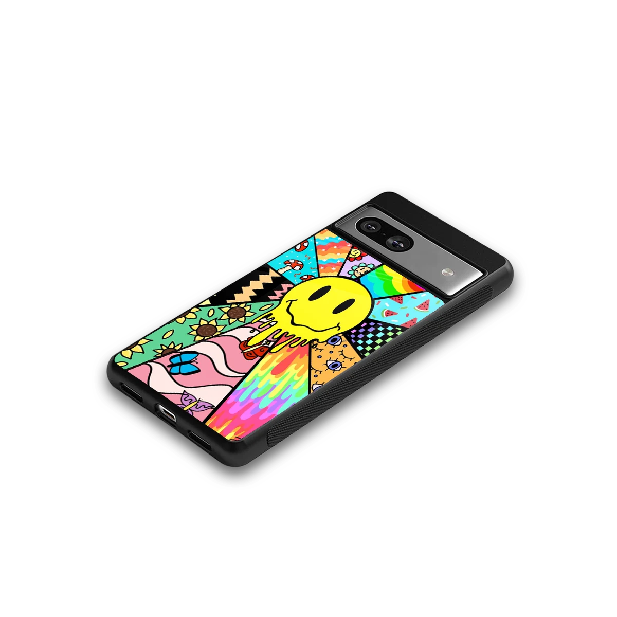 Y2K Doodle google pixel 7 mobile cover | shockproof glass phone case