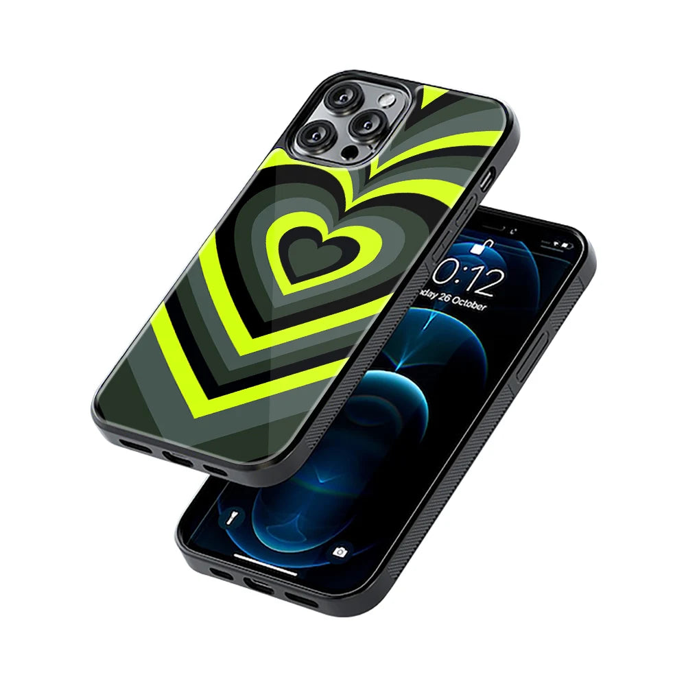 Protective Glass Back Phone Case Compatible with iPhone, Samsung, OnePlus, Pixel & More