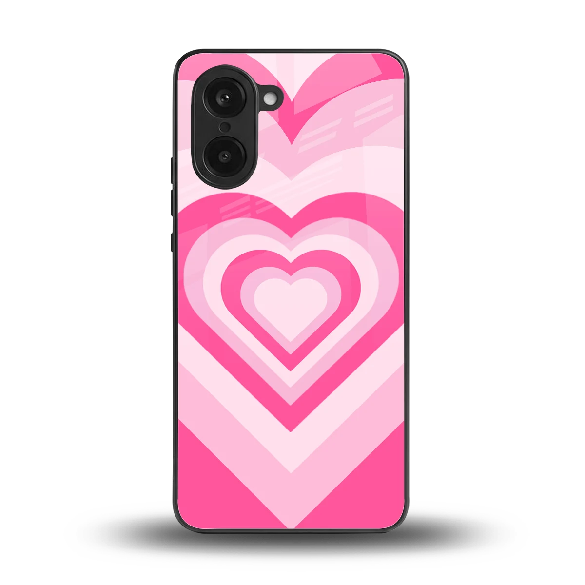Y2K Flamingo Hearts back phone cover | glass case for oneplus nord ce5 5g