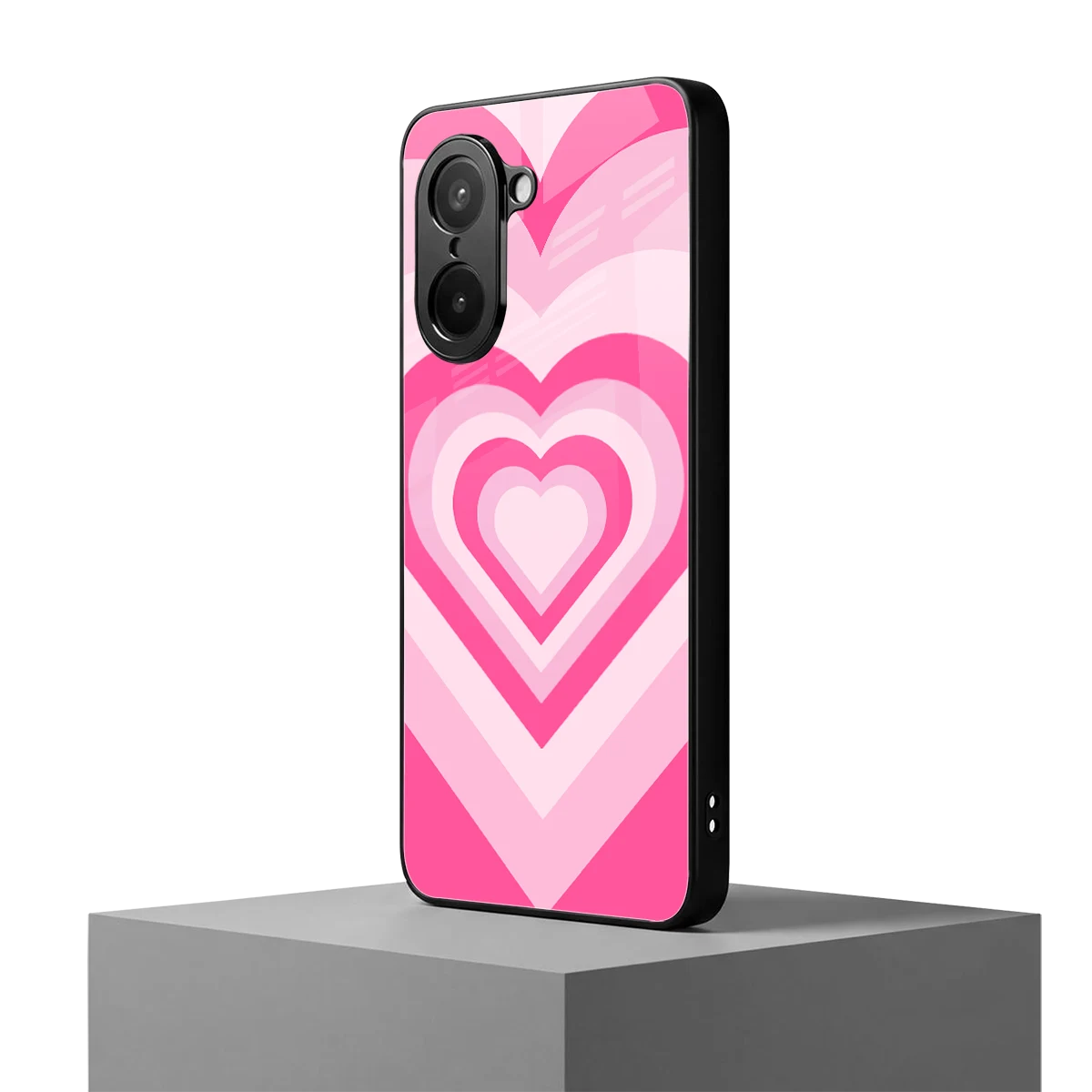 Y2K Flamingo Hearts oneplus nord ce5 5g mobile cover | shockproof glass phone case