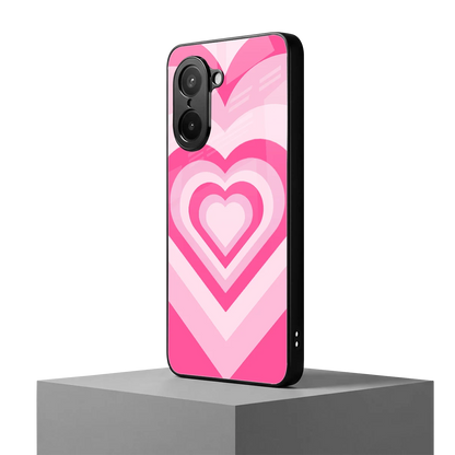 Y2K Flamingo Hearts oneplus nord ce5 5g mobile cover | shockproof glass phone case