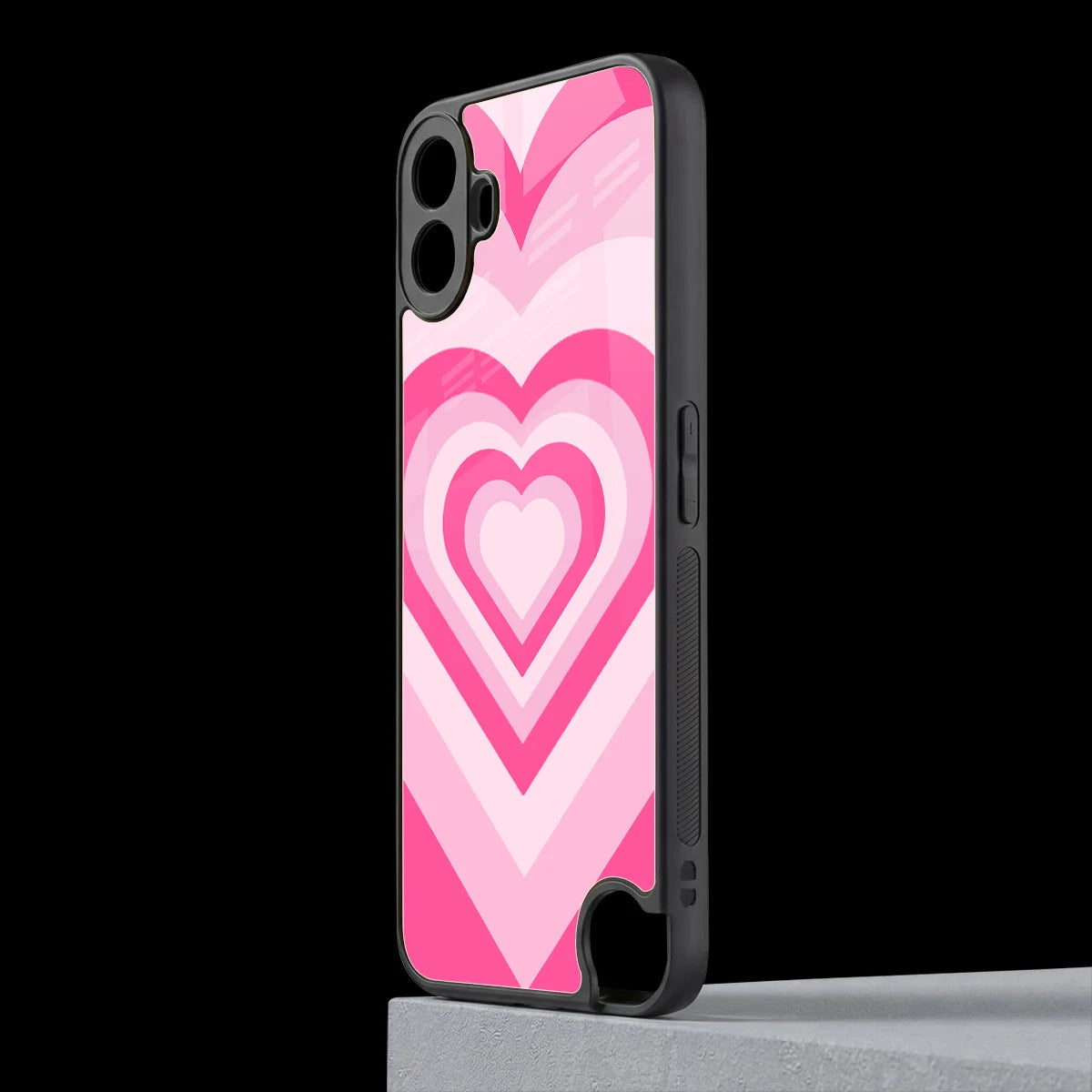 Y2K Flamingo Hearts cmf nothing phone 1 mobile cover | shockproof glass phone case