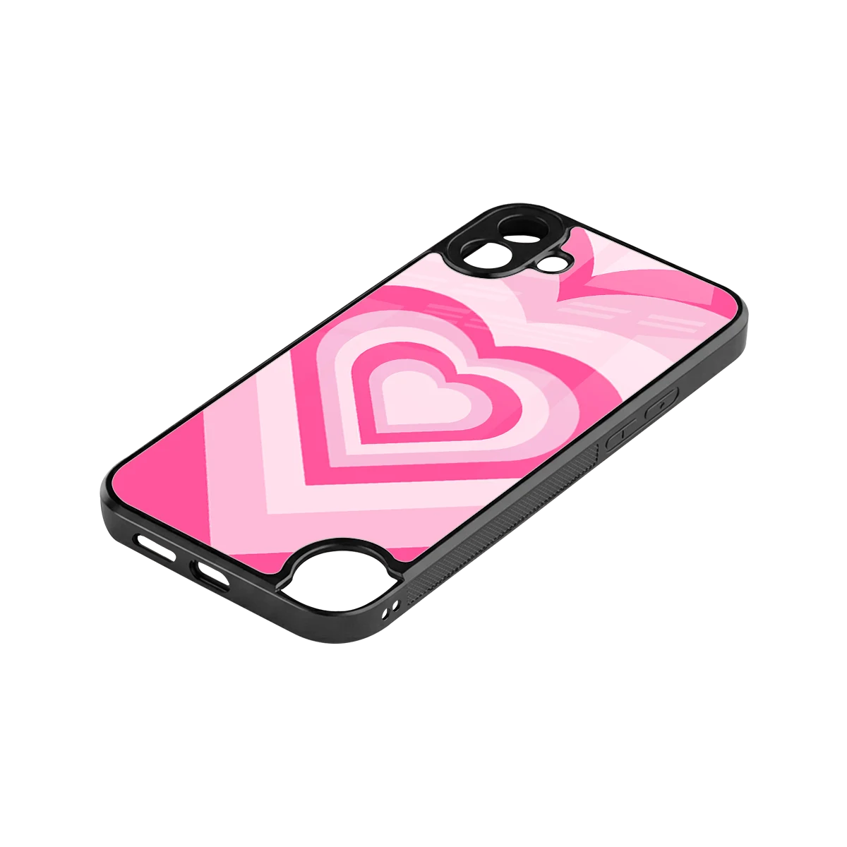 Y2K Flamingo Hearts stylish phone case for cmf nothing phone 1 | glossy glass and slim fit