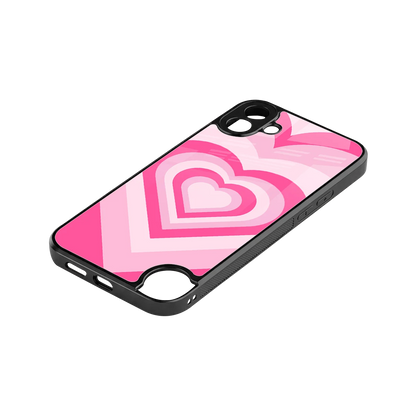 Y2K Flamingo Hearts stylish phone case for cmf nothing phone 1 | glossy glass and slim fit