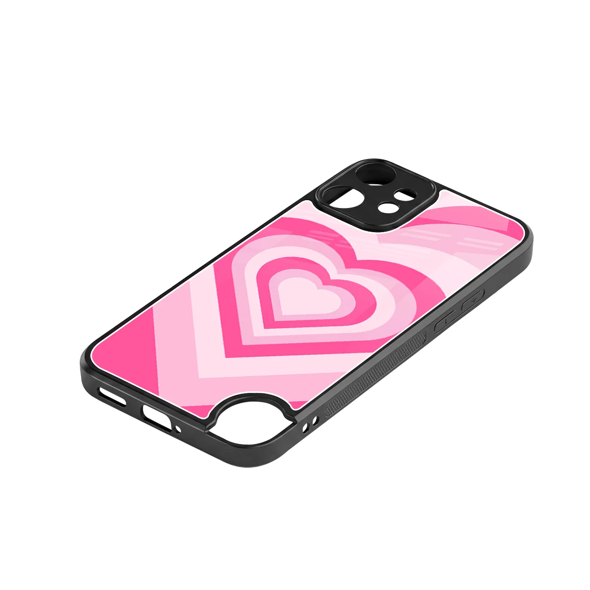 Y2K Flamingo Hearts stylish phone case for cmf nothing phone 2 pro | glossy glass and slim fit