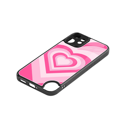 Y2K Flamingo Hearts stylish phone case for cmf nothing phone 2 pro | glossy glass and slim fit