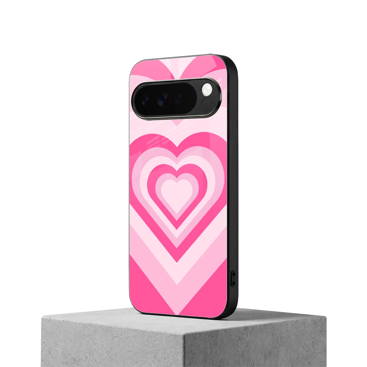 Y2K Flamingo Hearts google pixel 10 pro xl mobile cover | shockproof glass phone case