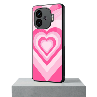 Y2K Flamingo Hearts iqoo neo 10r 5g mobile cover | shockproof glass phone case