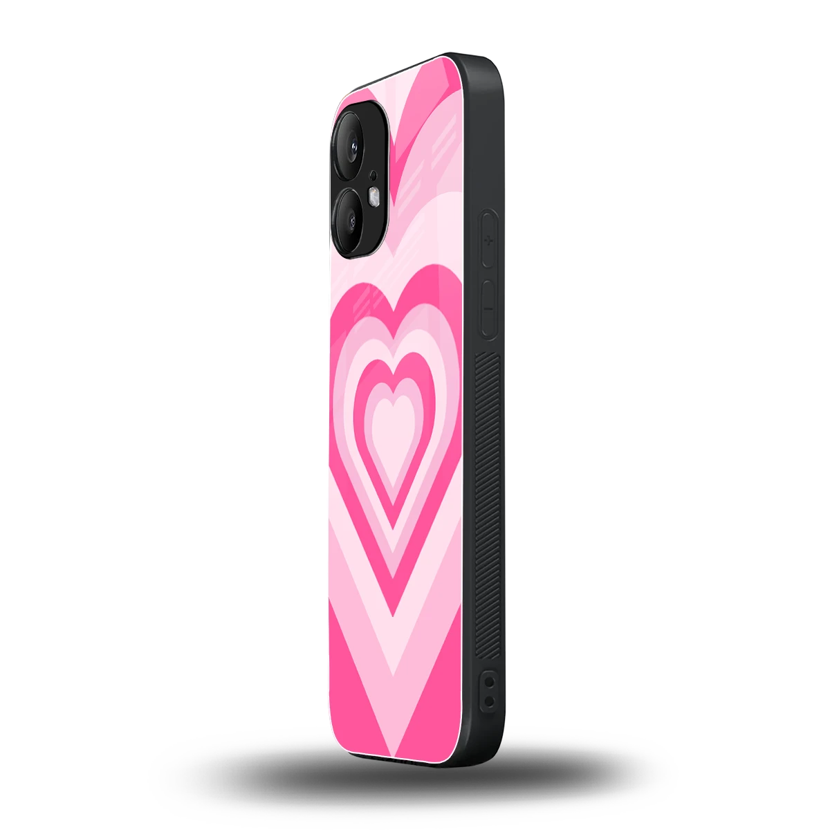 Y2K Flamingo Hearts nothing phone 2 mobile cover | shockproof glass phone case