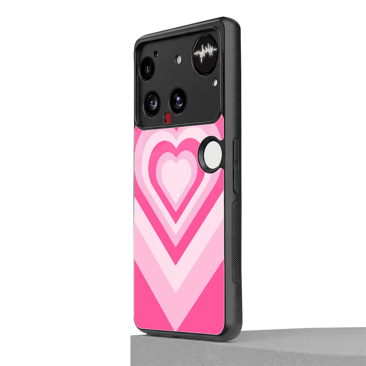 Y2K Flamingo Hearts nothing phone 3 mobile cover | shockproof glass phone case
