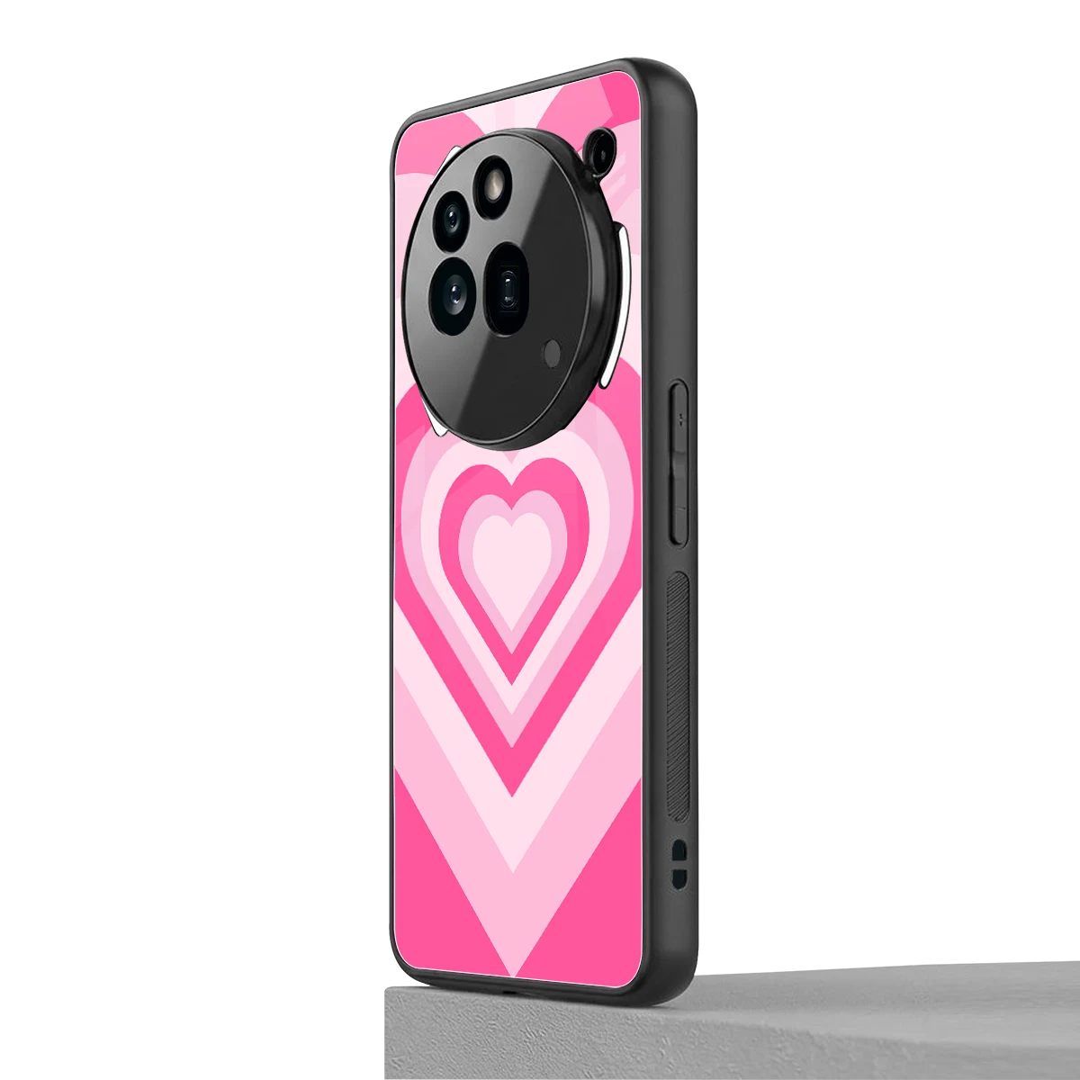 Y2K Flamingo Hearts nothing phone 3a pro mobile cover | shockproof glass phone case
