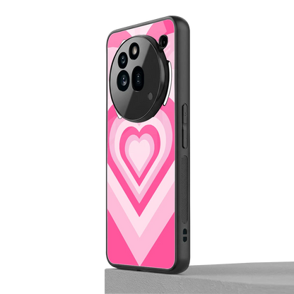 Y2K Flamingo Hearts nothing phone 3a pro mobile cover | shockproof glass phone case