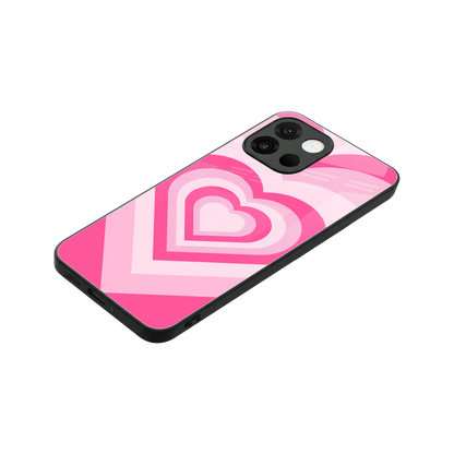 Y2K Flamingo Hearts stylish phone case for oneplus 13s | glossy glass and slim fit