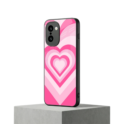 Y2K Flamingo Hearts oneplus 15r mobile cover | shockproof glass phone case