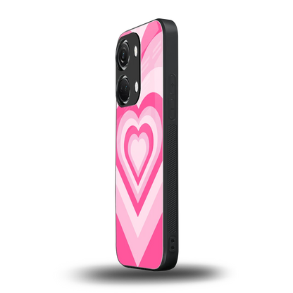 Y2K Flamingo Hearts oneplus nord 3 mobile cover | shockproof glass phone case
