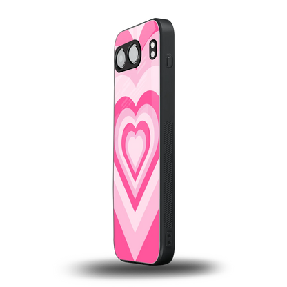 Y2K Flamingo Hearts oneplus nord 4 mobile cover | shockproof glass phone case