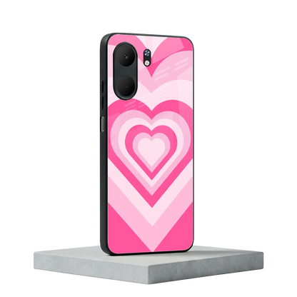 Y2K Flamingo Hearts oppo a5x 5g mobile cover | shockproof glass phone case