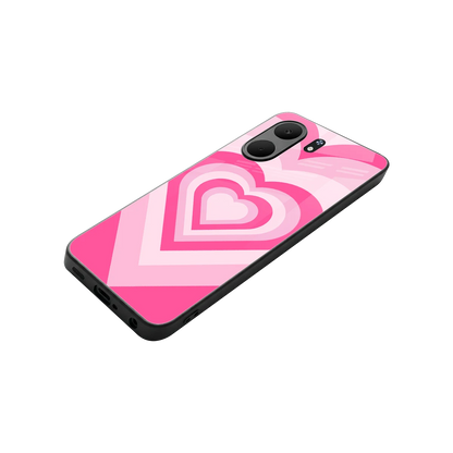 Y2K Flamingo Hearts stylish phone case for oppo a5x 5g | glossy glass and slim fit