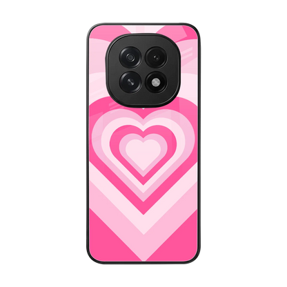 Y2K Flamingo Hearts back phone cover | glass case for oppo f29 5g