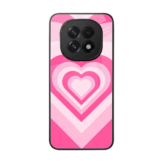 Y2K Flamingo Hearts back phone cover | glass case for oppo f29 5g