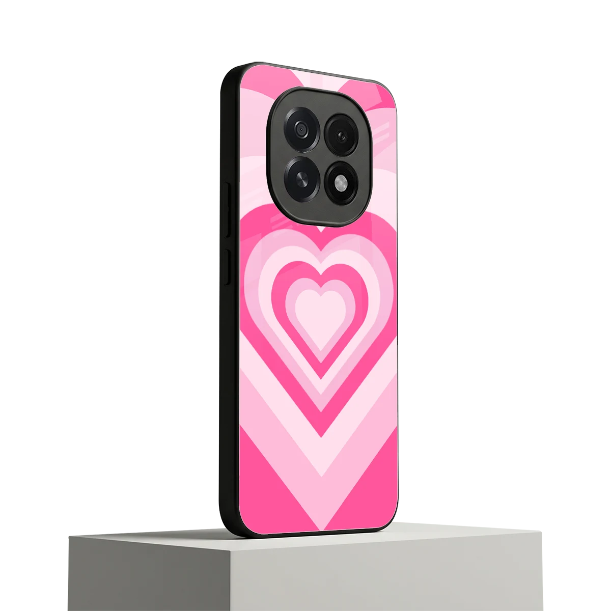 Y2K Flamingo Hearts oppo f29 5g mobile cover | shockproof glass phone case