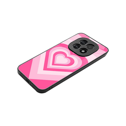 Y2K Flamingo Hearts stylish phone case for oppo f29 5g | glossy glass and slim fit