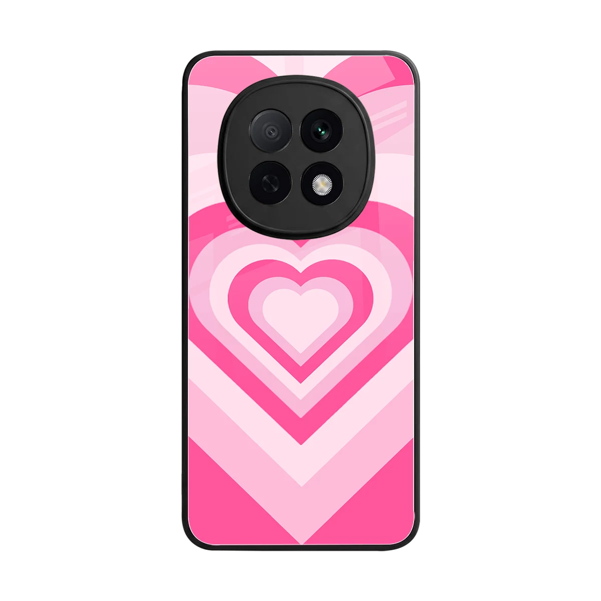 Y2K Flamingo Hearts back phone cover | glass case for oppo f29 pro 5g