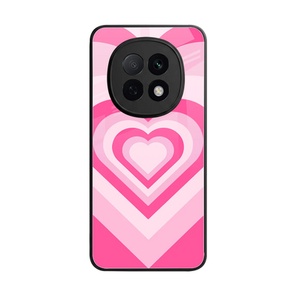Y2K Flamingo Hearts back phone cover | glass case for oppo f29 pro 5g