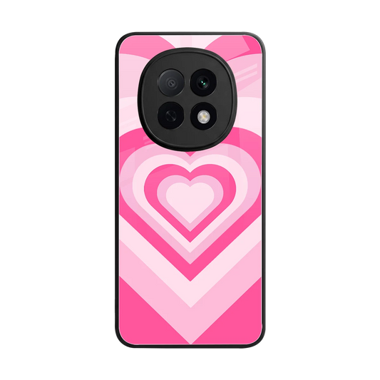 Y2K Flamingo Hearts back phone cover | glass case for oppo f29 pro 5g