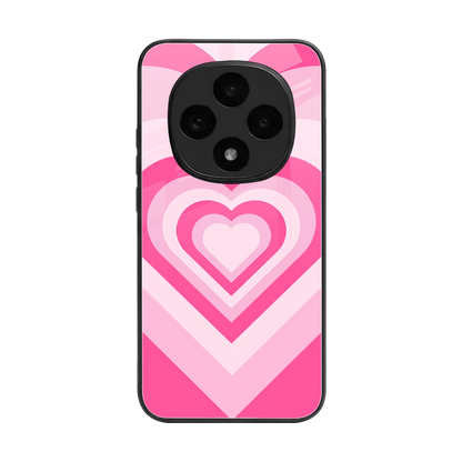 Y2K Flamingo Hearts back phone cover | glass case for oppo f31 pro 5g