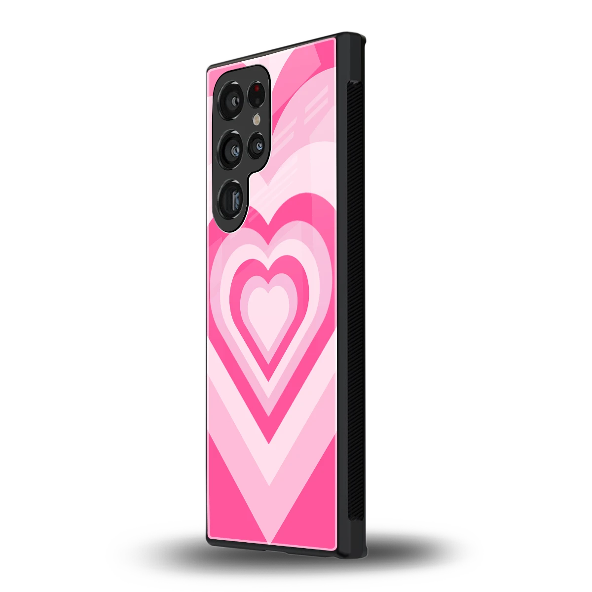 Y2K Flamingo Hearts samsung galaxy s24 ultra mobile cover | shockproof glass phone case