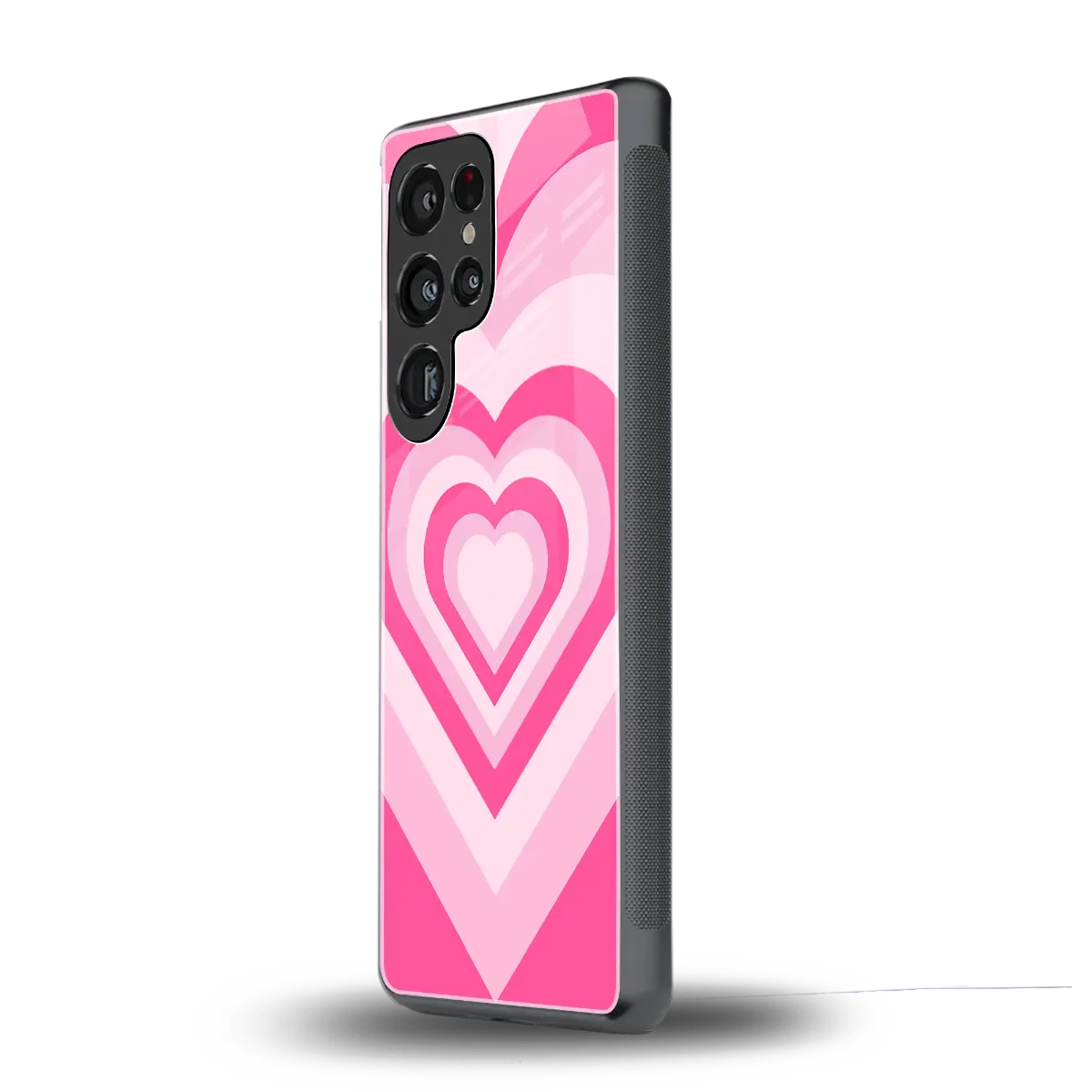Y2K Flamingo Hearts samsung galaxy s25 ultra mobile cover | shockproof glass phone case