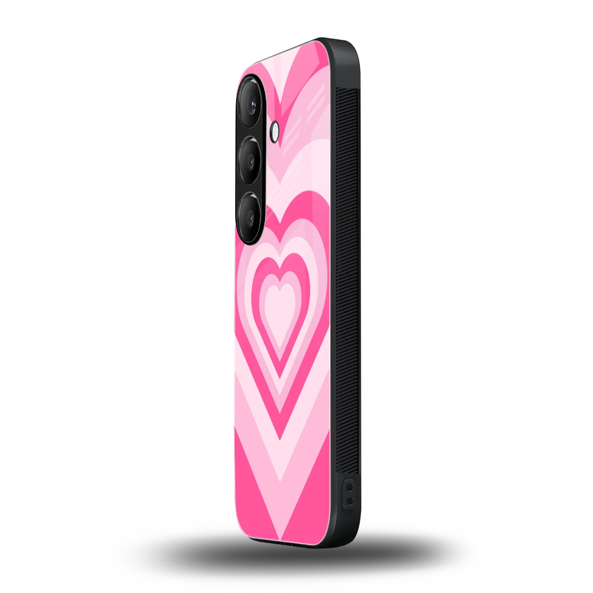 Y2K Flamingo Hearts samsung galaxy s24 mobile cover | shockproof glass phone case