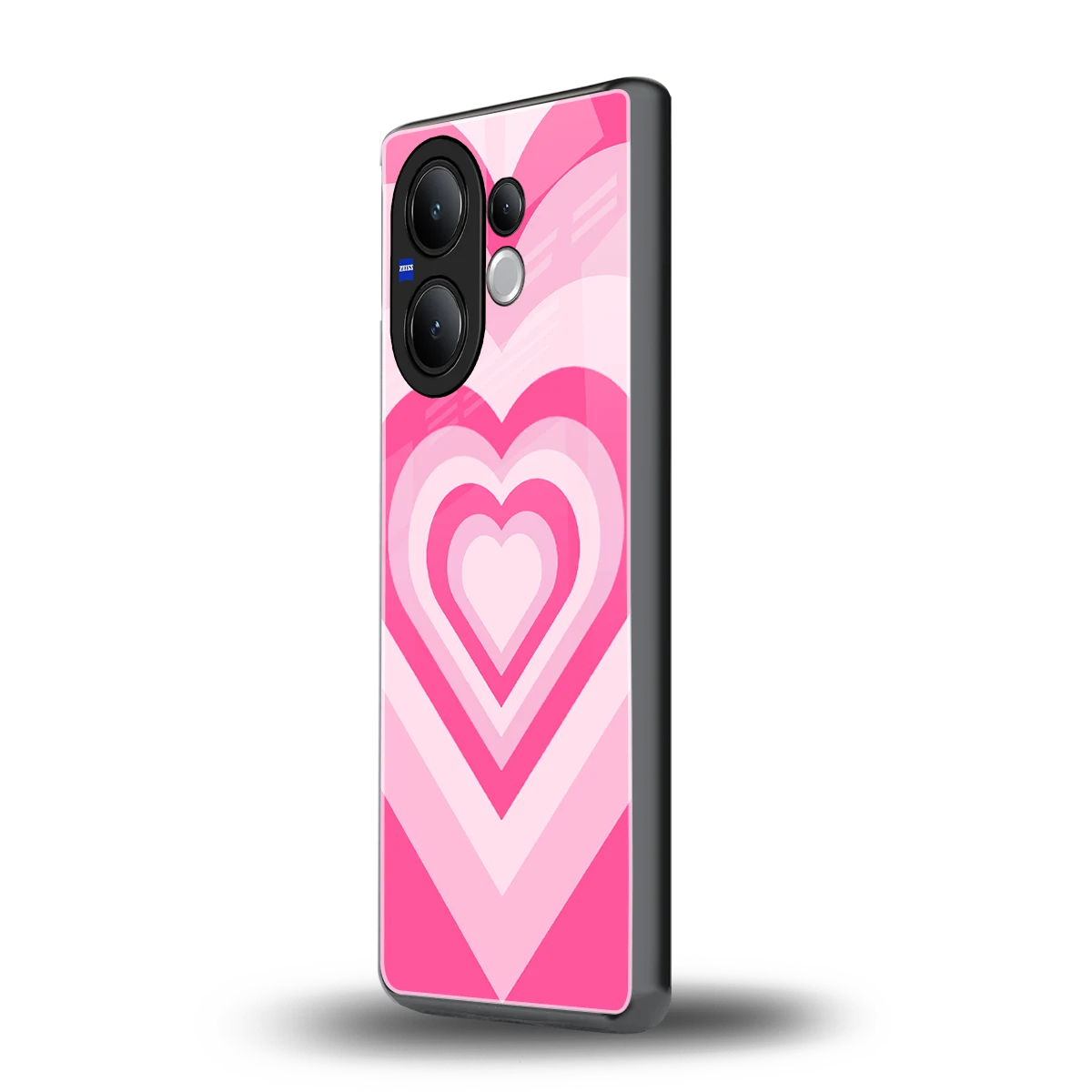 Y2K Flamingo Hearts vivo v60 mobile cover | shockproof glass phone case