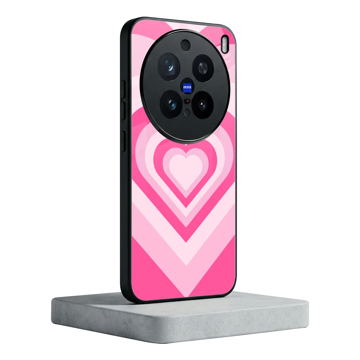 Y2K Flamingo Hearts vivo x200 pro mobile cover | shockproof glass phone case
