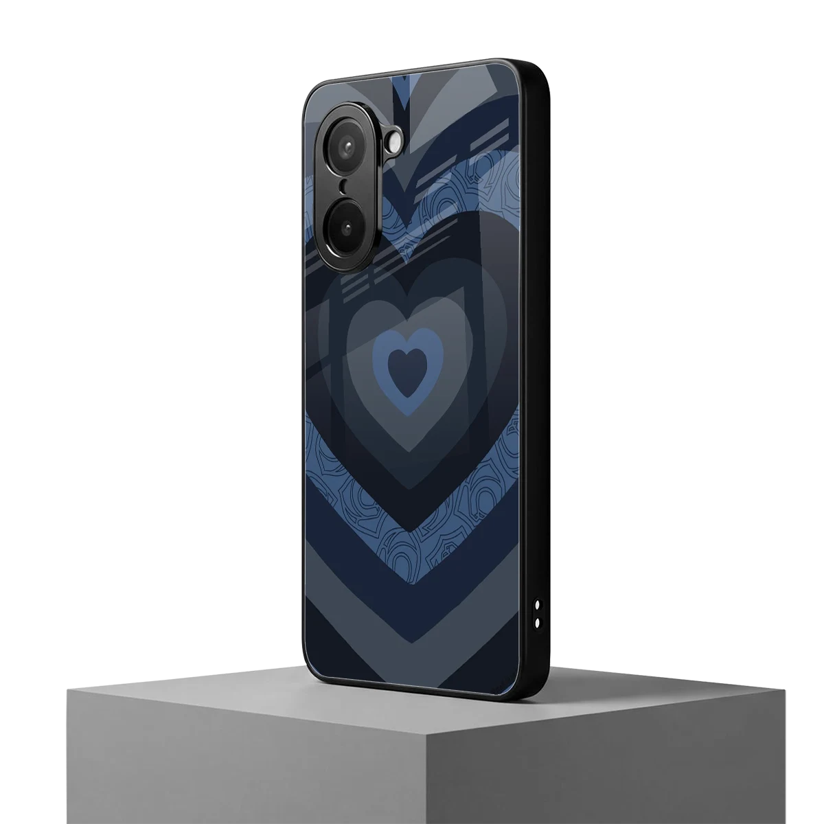 Y2K Frosted Berry Hearts oneplus nord ce5 5g mobile cover | shockproof glass phone case