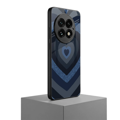 Y2K Frosted Berry Hearts oneplus 13 mobile cover | shockproof glass phone case