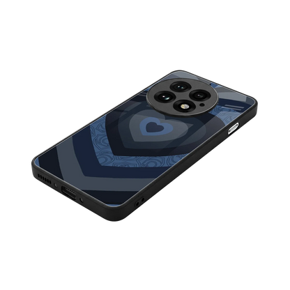 Y2K Frosted Berry Hearts stylish phone case for oneplus 13 | glossy glass and slim fit