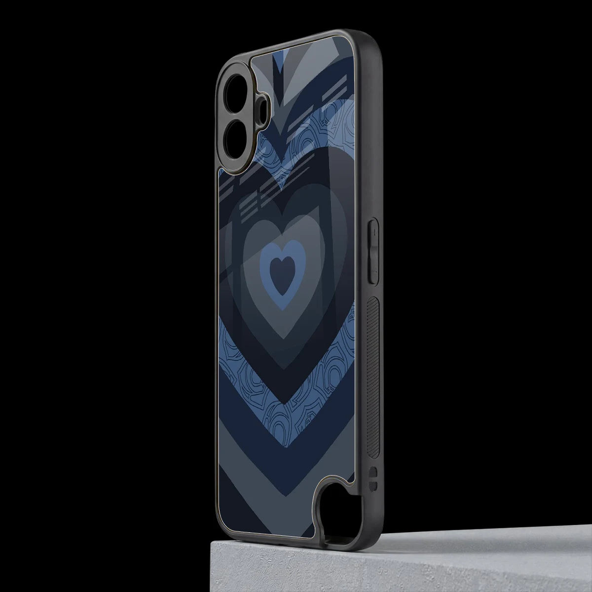 Y2K Frosted Berry Hearts cmf nothing phone 1 mobile cover | shockproof glass phone case