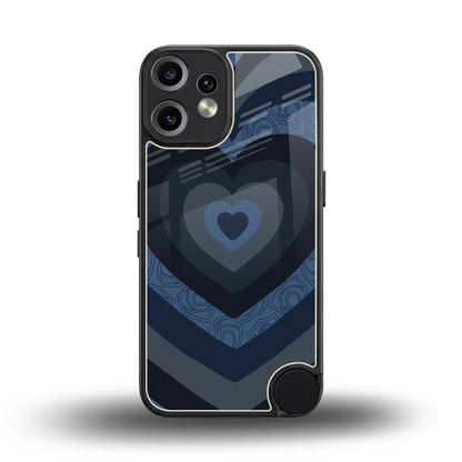 Y2K Frosted Berry Hearts back phone cover | glass case for cmf nothing phone 2 pro