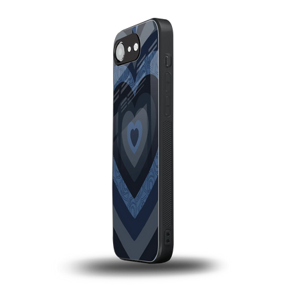 Y2K Frosted Berry Hearts iphone 17e mobile cover | shockproof glass phone case