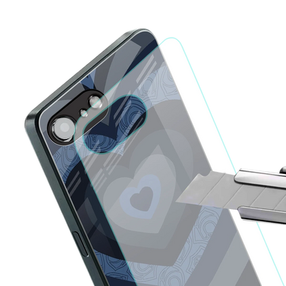 Y2K Frosted Berry Hearts stylish phone case for iphone 17e | glossy glass and slim fit
